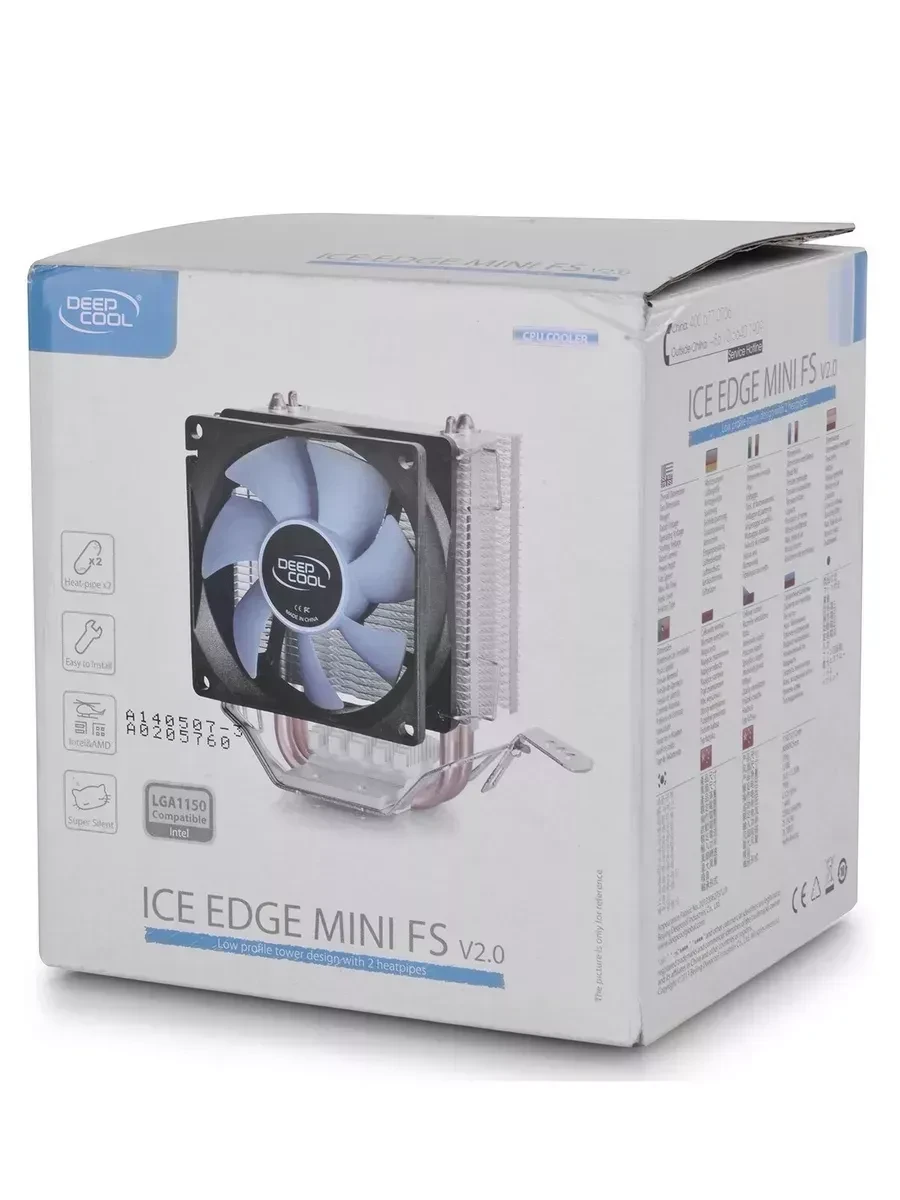 Воздушное охлаждение Deepcool ICE EDGE MINI FS v2.0, 95W, 80mm — 5
