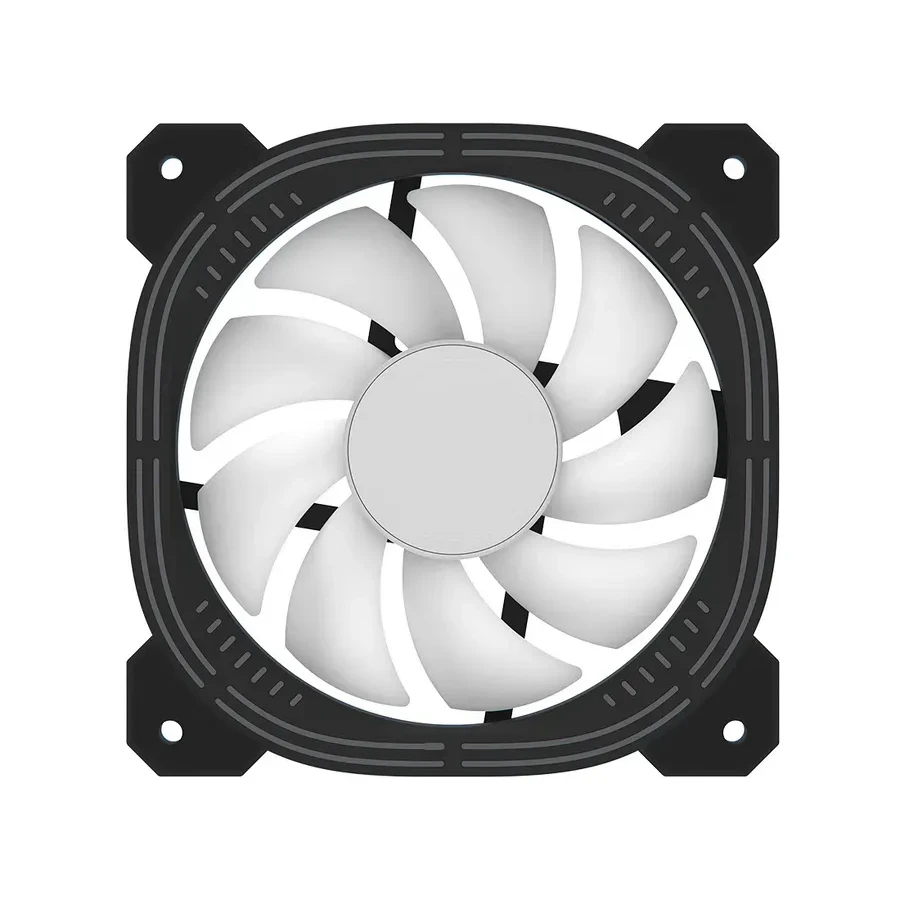 Вентилятор Formula V Nulight 12, 120mm, ARGB, 25.34dB, чёрный — 3