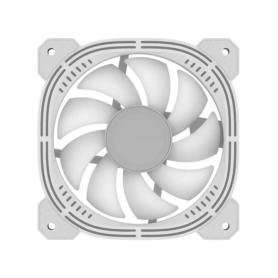 Вентилятор Formula V Nulight 12, 120mm, ARGB, 25.34dB, белый — 3