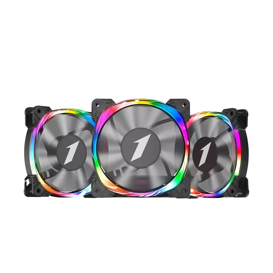 Комплект вентиляторов 1STPLAYER FIREMOON M3, 3x120мм PWM, 1200об/мин