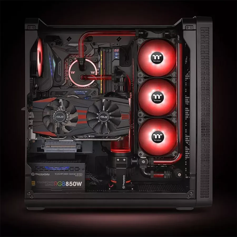 Вентилятор Thermaltake Pure A14 LED Red, 140мм, 1500об/мин — 3