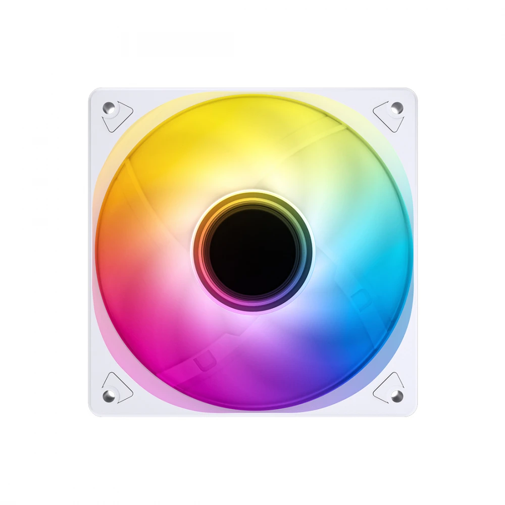 Вентилятор корпусной Jonsbo SL-120W LED, 120мм, белый — 2