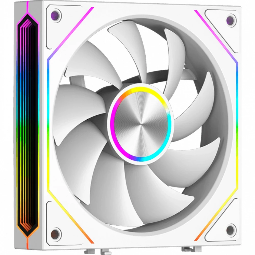 Вентилятор PCCooler F3 X120 ARGB White, 120x120x25mm, 800-1800RPM — 4