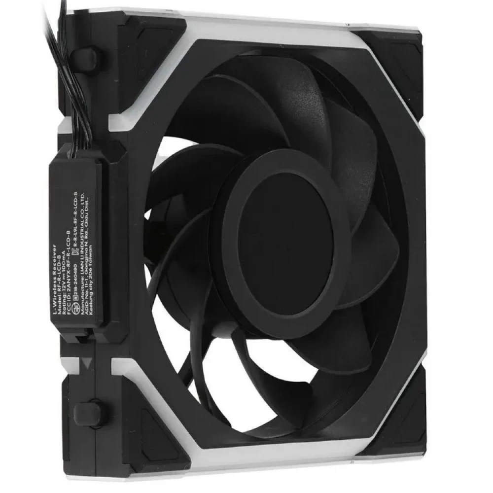 Вентилятор Lian Li UNI FAN SL LCD Reverse Blade, 3x120mm, Чёрный — 3