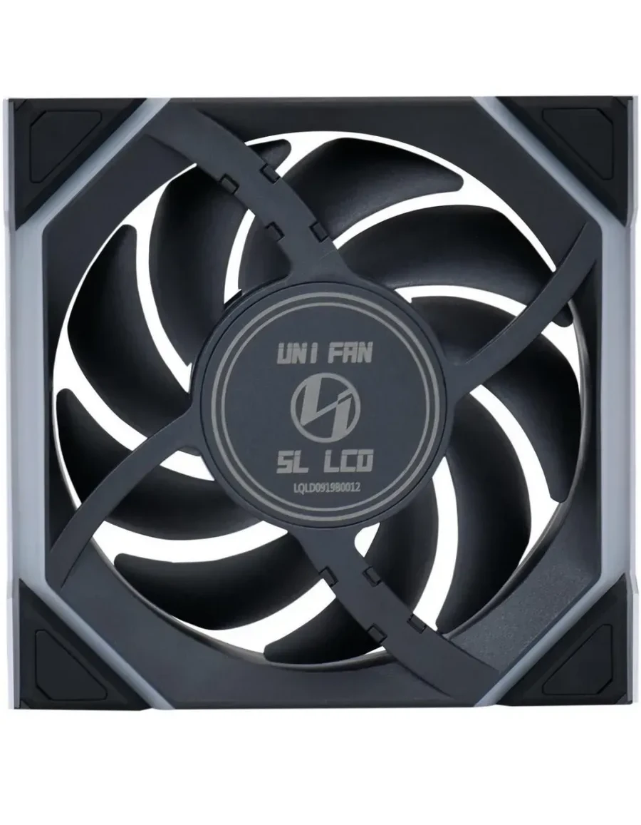 Вентилятор Lian Li UNI FAN SL WIRELESS LCD 120 Black, Reverse Blade — 3