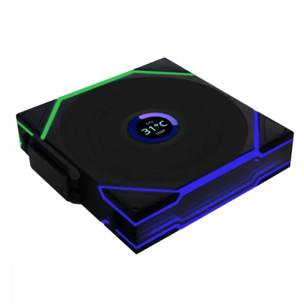 Вентилятор Lian Li UNI FAN TL 120 LCD Reverse ARGB Black, Wireless — 2