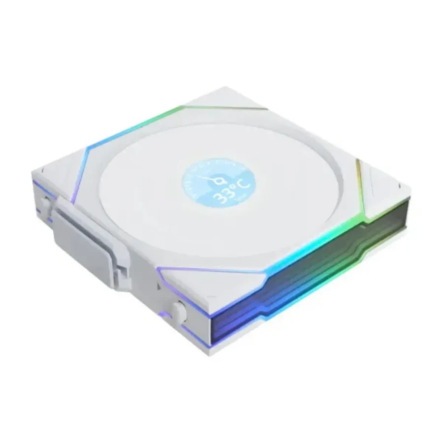 Вентилятор Lian Li UNI FAN TL 120 LCD Reverse ARGB White, Wireless