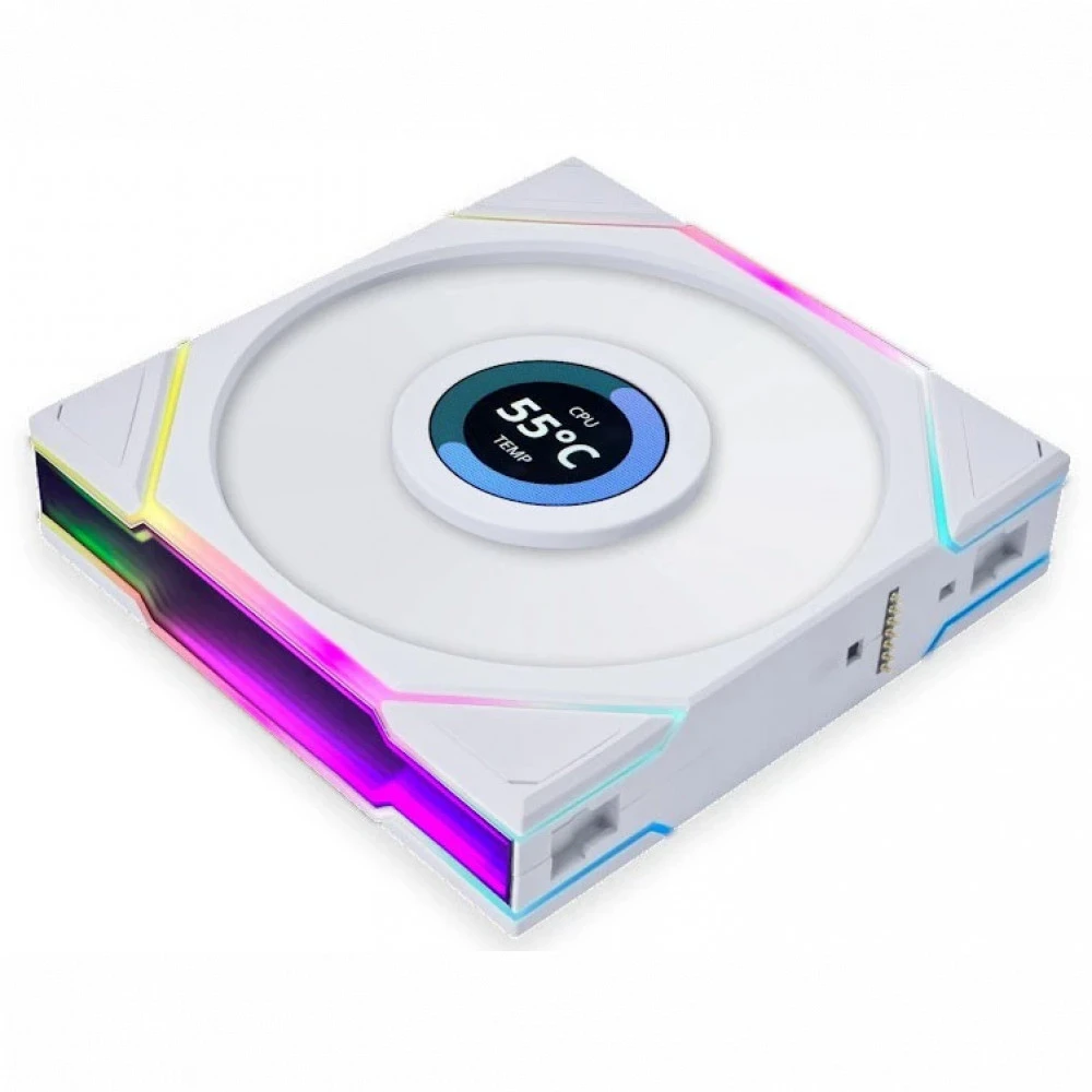 Вентилятор Lian Li UNI FAN TL 120 LCD Reverse ARGB White, Wireless — 3
