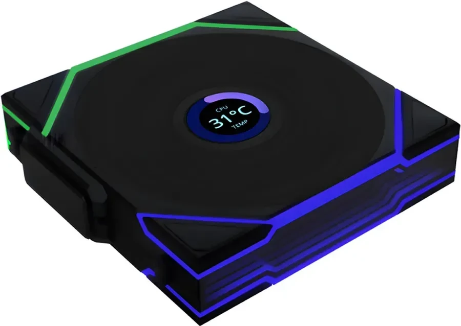 Вентилятор Lian Li UNI FAN TL 120 LCD ARGB Black, 120mm, Wireless