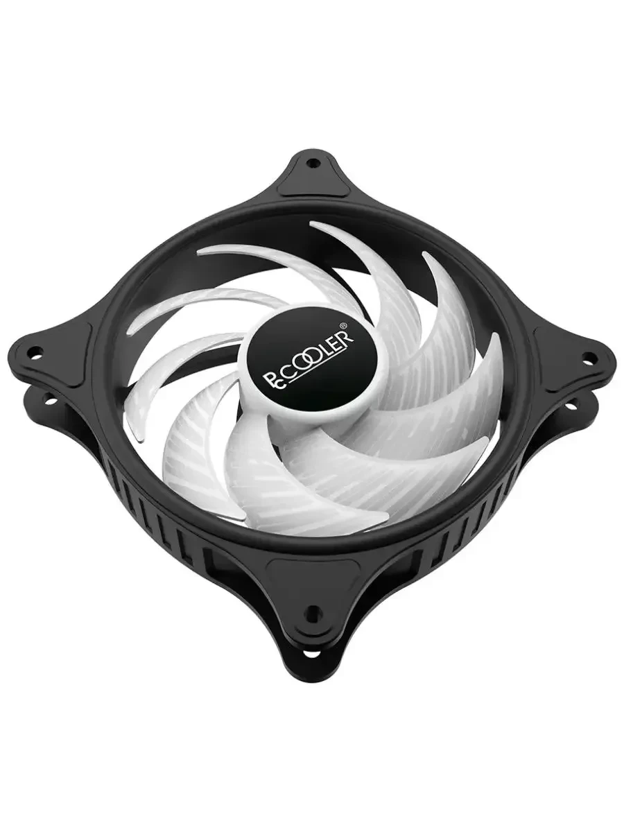Вентилятор корпуса PCCooler FX-120-3 LED, 120mm, RGB