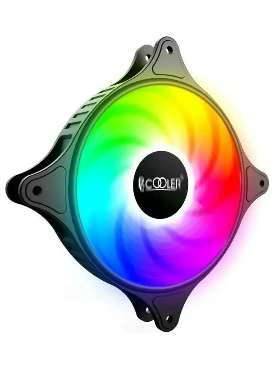 Вентилятор корпуса PCCooler FX-120-3 LED, 120mm, RGB — 2