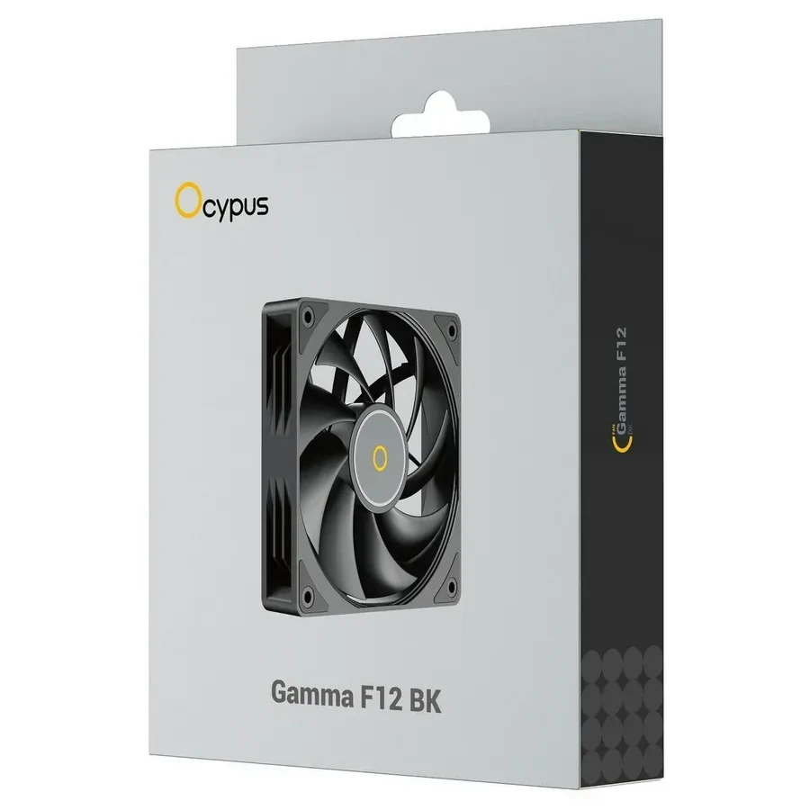 Вентилятор корпуса Ocypus Gamma F12, 120mm, чёрный — 4
