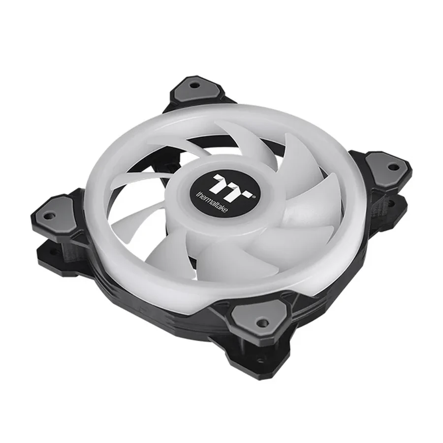 Вентилятор Thermaltake Riing Quad 12 RGB, белый — 2