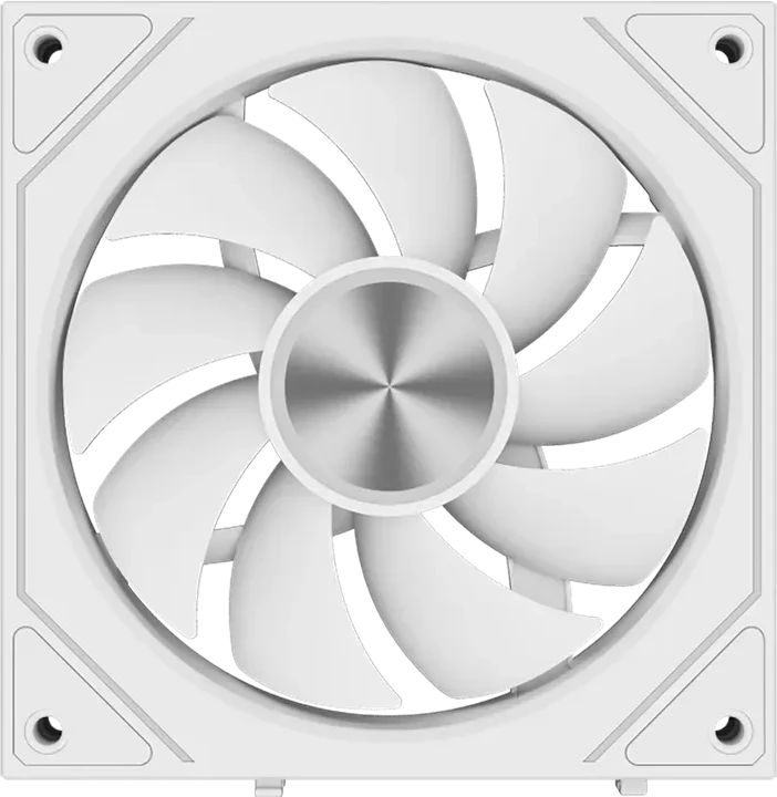 Корпусный вентилятор PCCooler F3 X120 3x120mm ARGB White — 2