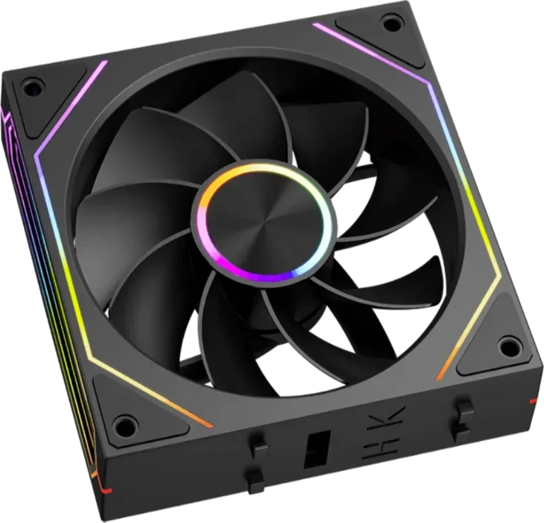 Корпусный вентилятор PCCooler F3 X120R 120mm ARGB Black — 2