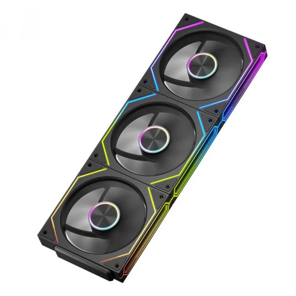 Корпусный вентилятор PCCooler F3 X120R 3x120mm ARGB Black — 5