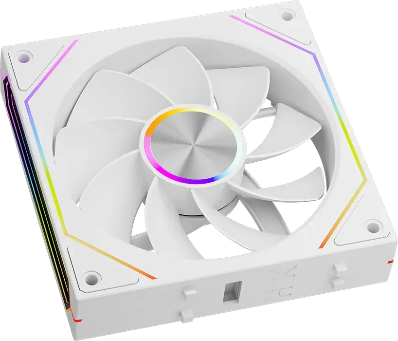 Корпусный вентилятор PCCooler F3 X120R 120mm ARGB White