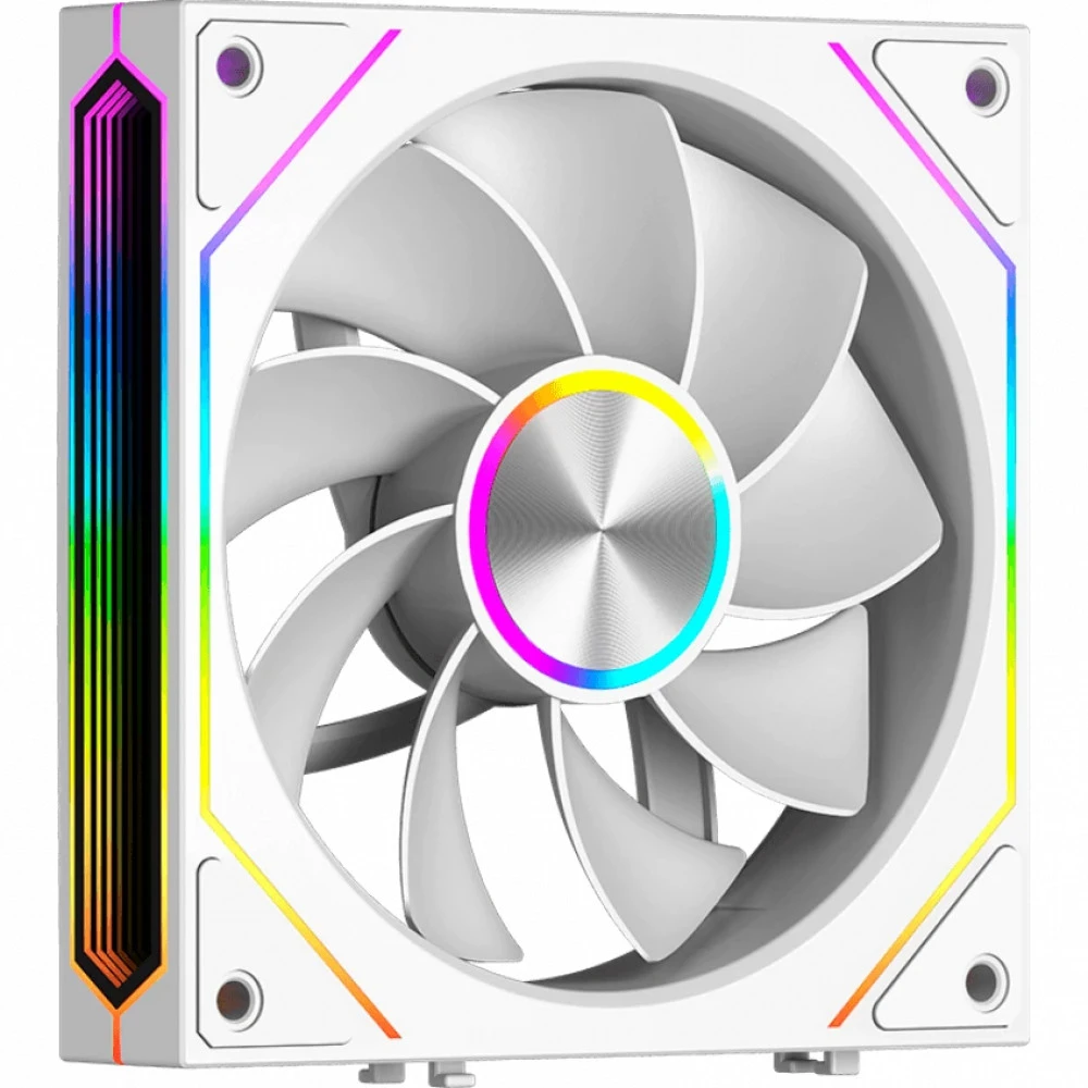 Корпусный вентилятор PCCooler F3 X120R 120mm ARGB White — 5