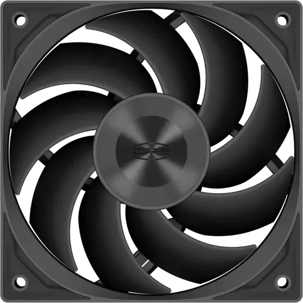 Корпусный вентилятор PCCooler F5 R120 120mm Black