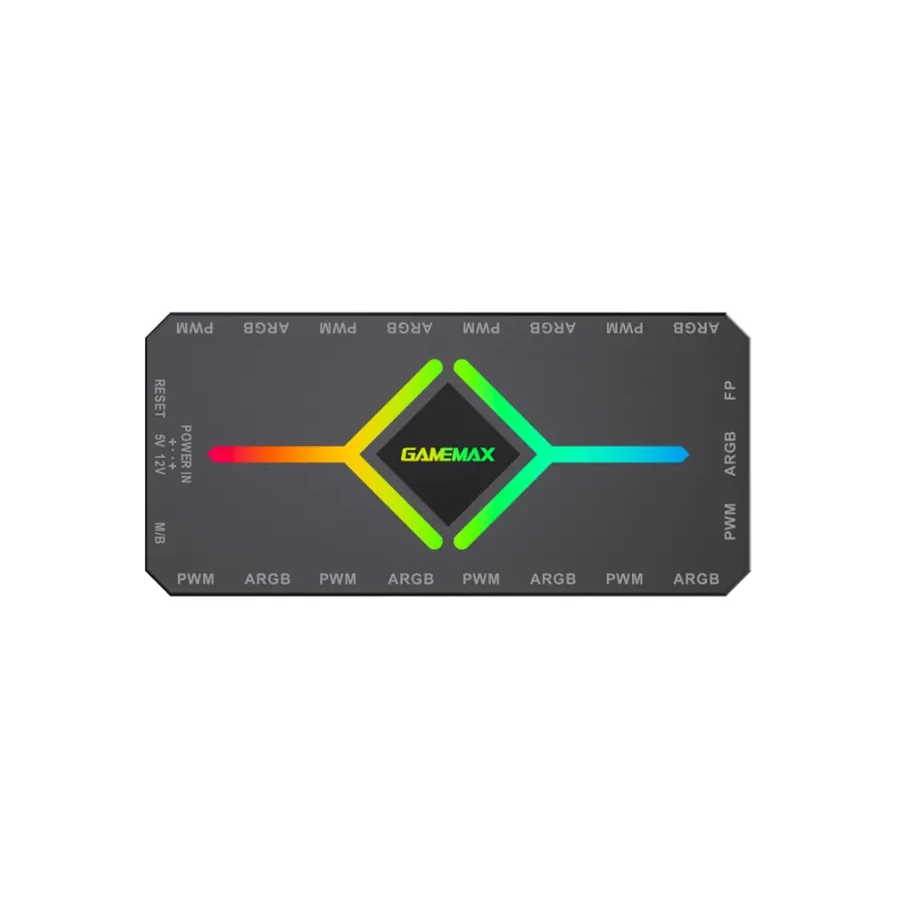 Контроллер подсветки Gamemax V4.0 ARGB+PWM чёрный — 3