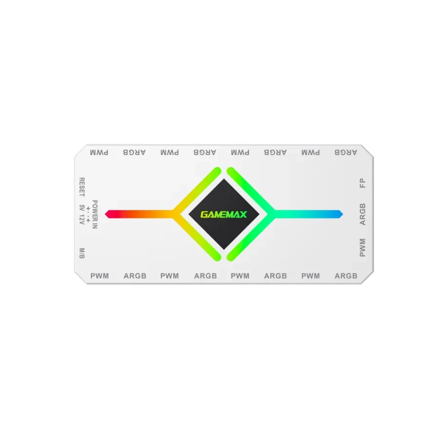 Контроллер подсветки Gamemax V4.0 ARGB+PWM белый — 3
