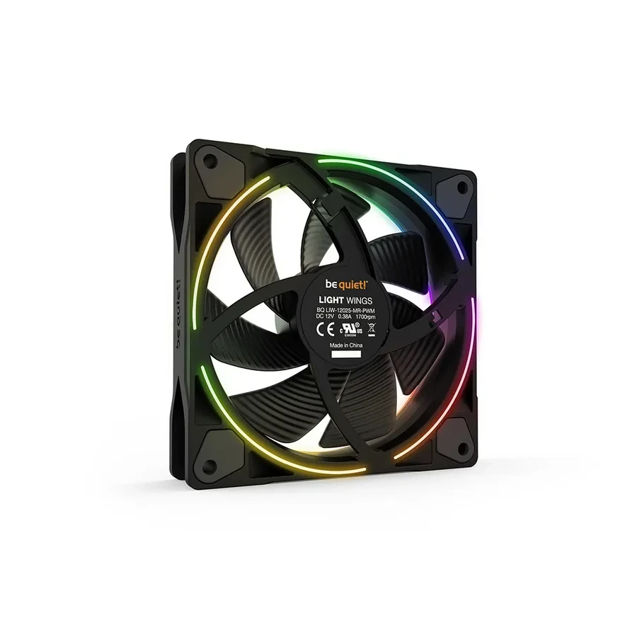 Вентилятор BeQuiet Light Wings 120мм PWM ARGB чёрный — 2