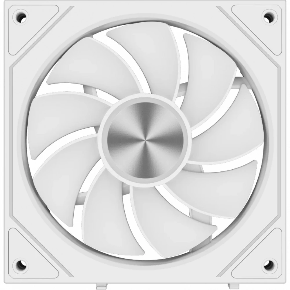 Вентилятор для корпуса PCCoole F3 X120R ARGB WH 3IN1, FAN 120mm, 800~1800RPM, 54 CFM, RGB — 2