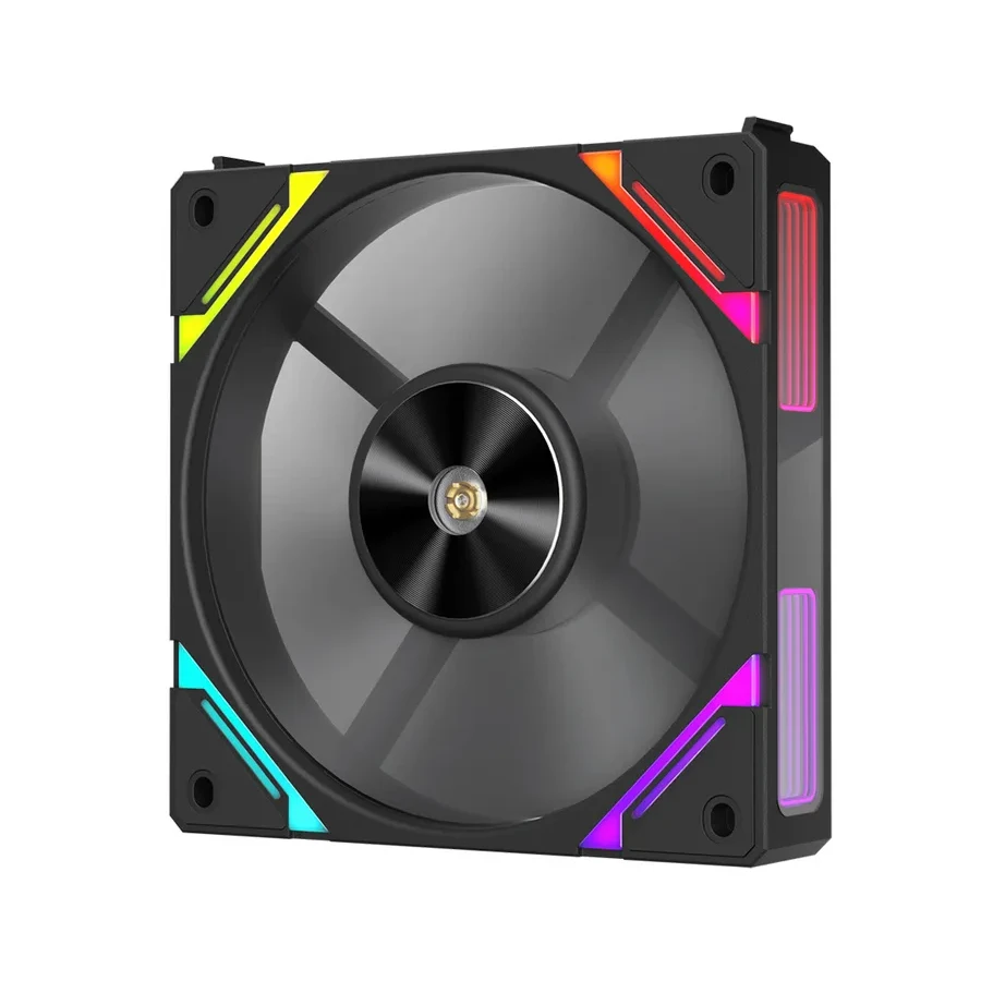 Корпусной вентилятор 1STPLAYER XF7 Black, 3x120 мм, RGB