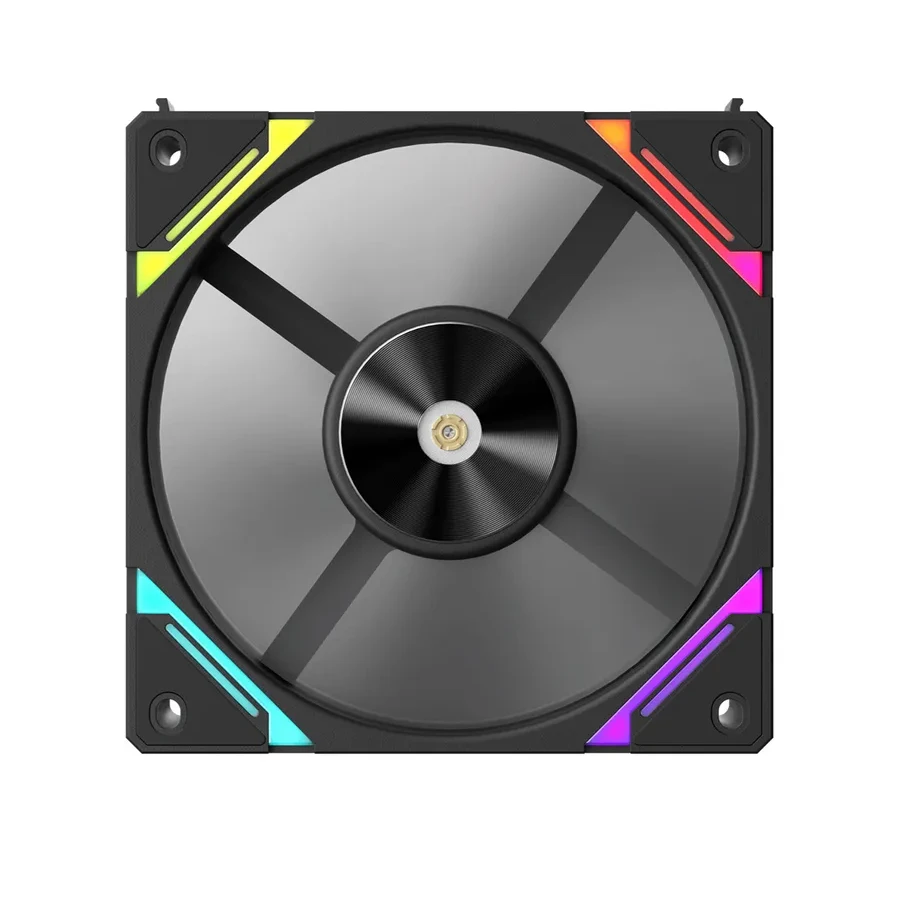 Корпусной вентилятор 1STPLAYER XF7 Black, 3x120 мм, RGB — 2