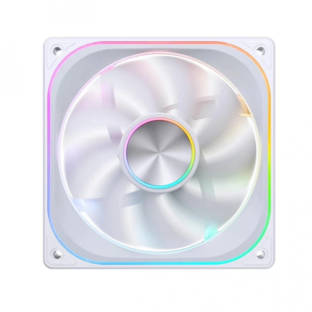Корпусной вентилятор Jonsbo ZA-120W White, 120 мм, ARGB — 3