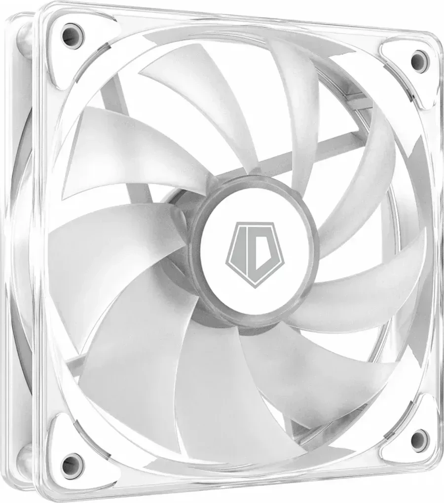 Кулер 12см ID-Cooling CRYSTAL 120 WHITE, белый — 4