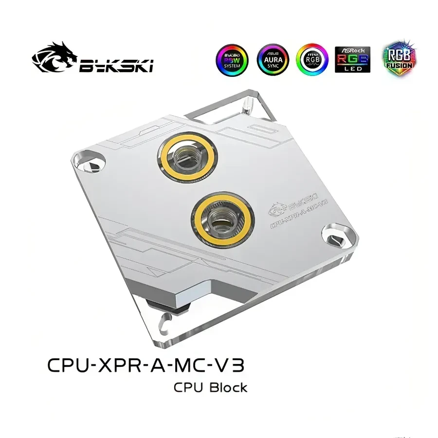 Водяное охлаждение Bykski CPU-XPR-A-MC-V3, Intel, RGB