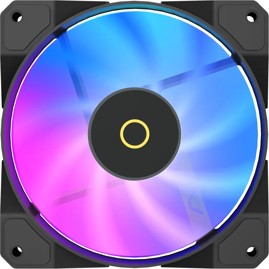 Вентилятор корпуса Ocypus Beta F12, ARGB, 120mm, черный