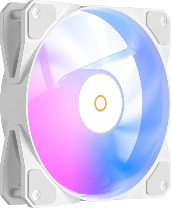Вентилятор корпуса Ocypus Beta F12, ARGB, 120mm, белый — 2