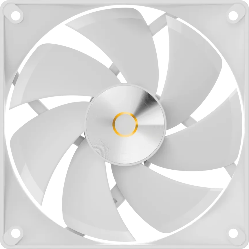 Вентилятор корпуса Ocypus Delta F12, 120mm, 2000RPM, белый