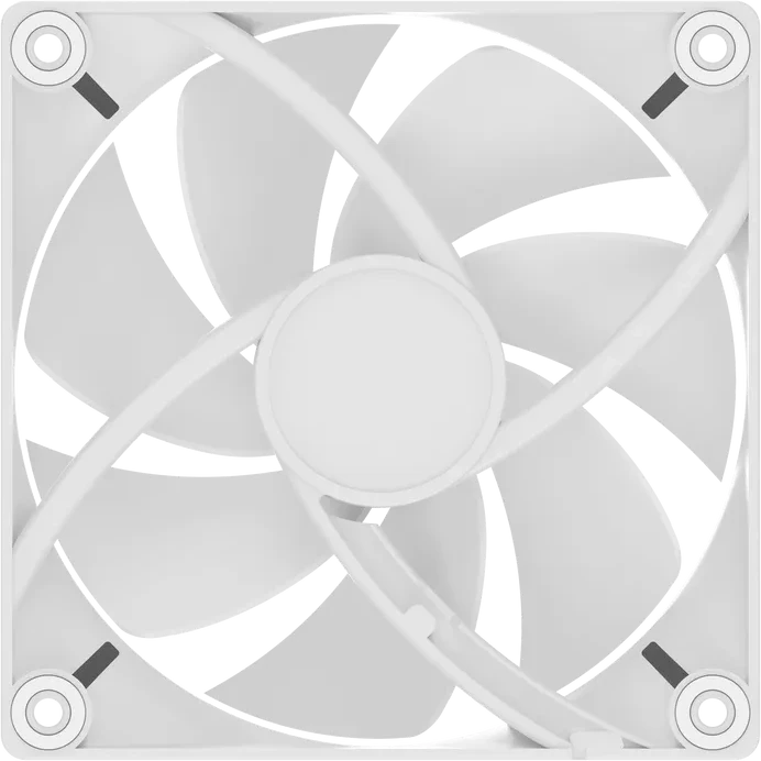 Вентилятор корпуса Ocypus Delta F12, 120mm, 2000RPM, белый — 3