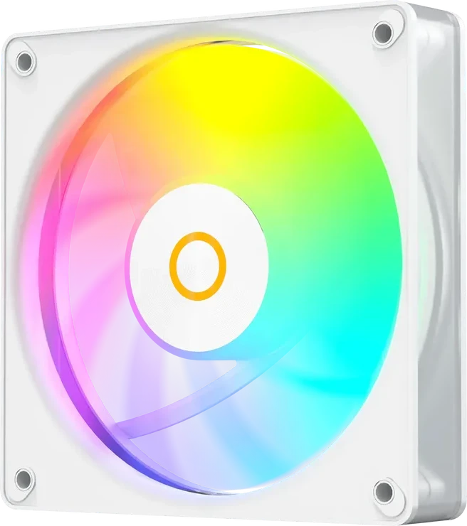 Вентилятор корпуса Ocypus Gamma F12 Elite, ARGB, 120mm, белый — 4