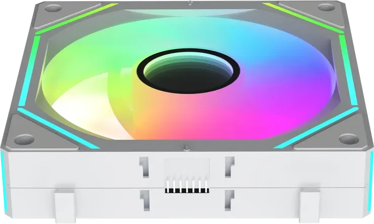 Вентилятор корпуса Ocypus Gamma F12 UNI, ARGB, 3x120mm, белый — 2