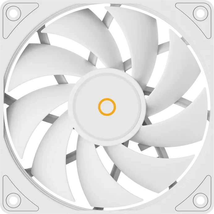 Вентилятор корпуса Ocypus Gamma F12, 120mm, 1300RPM, белый — 2