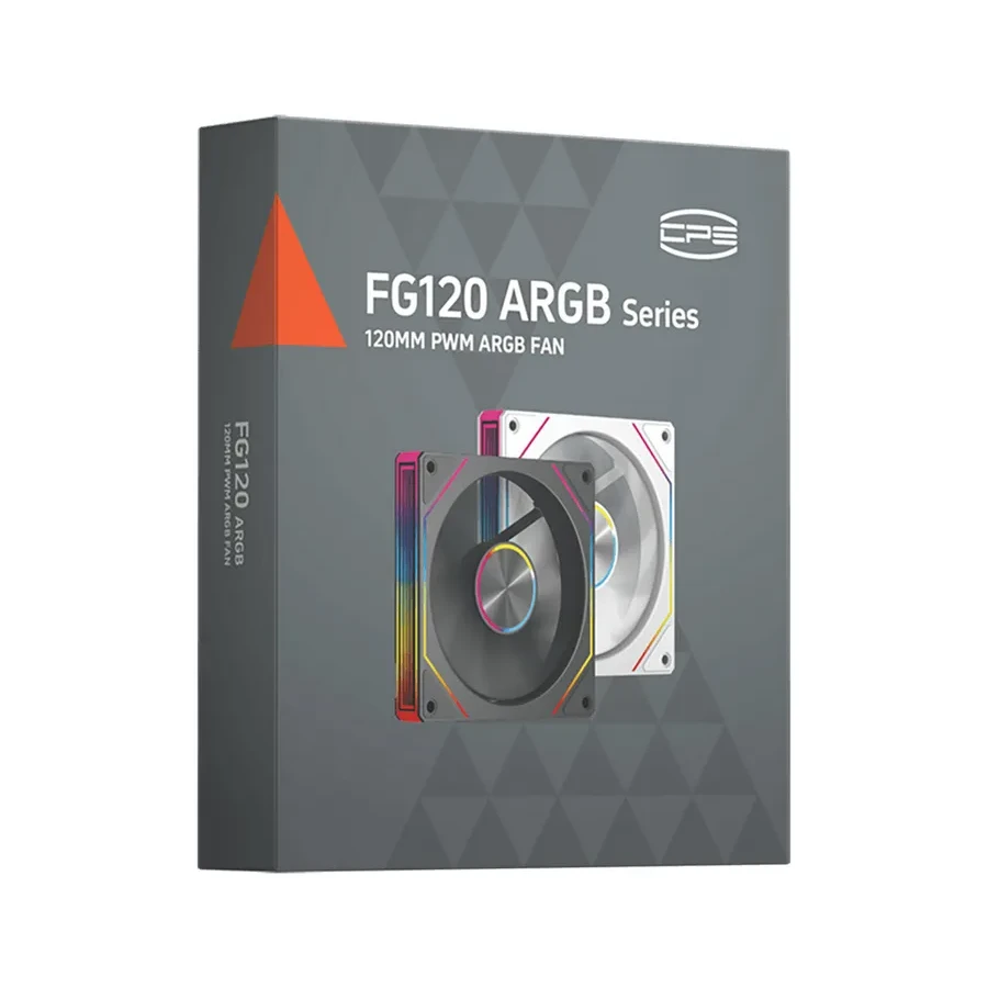 Вентилятор корпуса PCCooler FG120 ARGB, 120mm, черный — 2