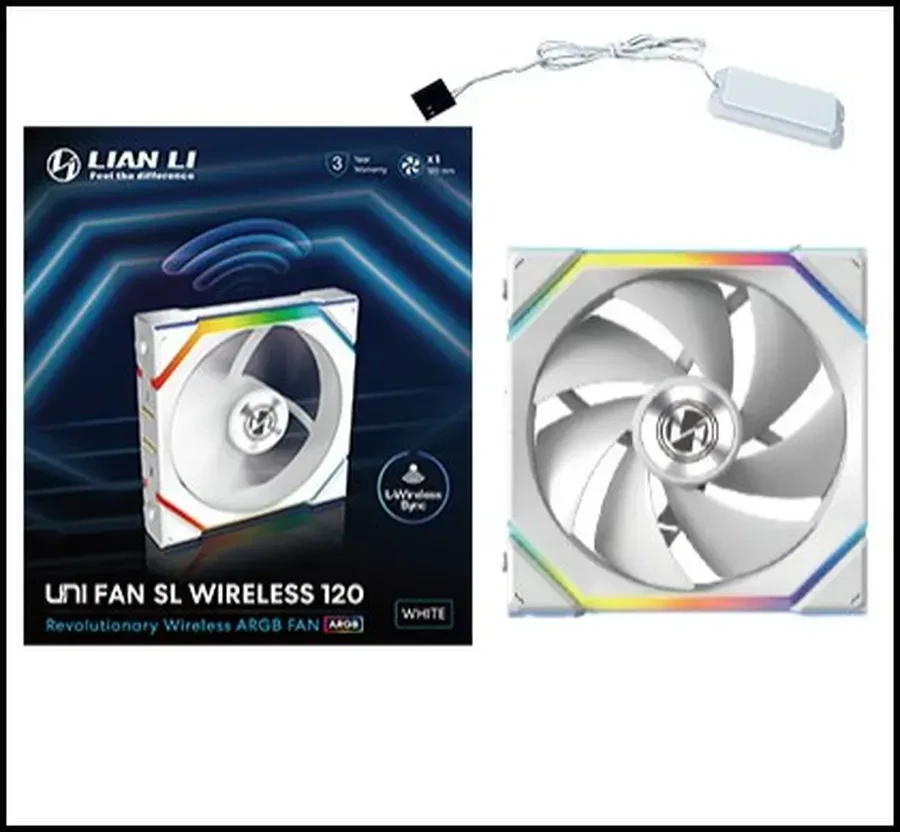 Вентилятор Lian Li UNI FAN CL, 120mm, белый — 3