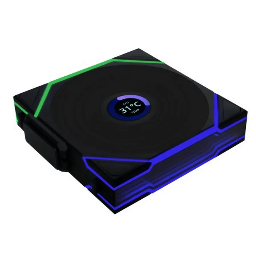 Вентилятор Lian Li UNI FAN TL, 140mm LCD, чёрный