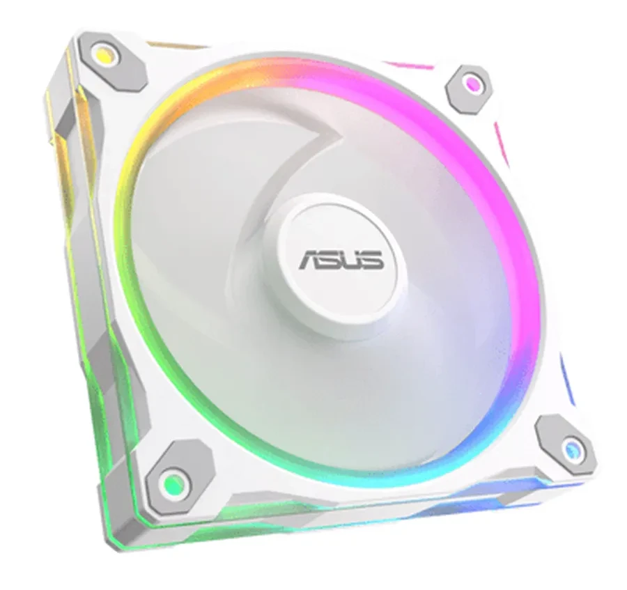 Вентилятор ASUS PRIME MR120, 120x120x28мм, ARGB, белый — 2
