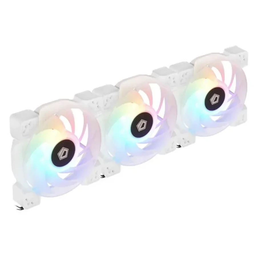 Вентилятор для корпуса ID-COOLING DF-12025-ARGB-TRIO-SNOW — 2