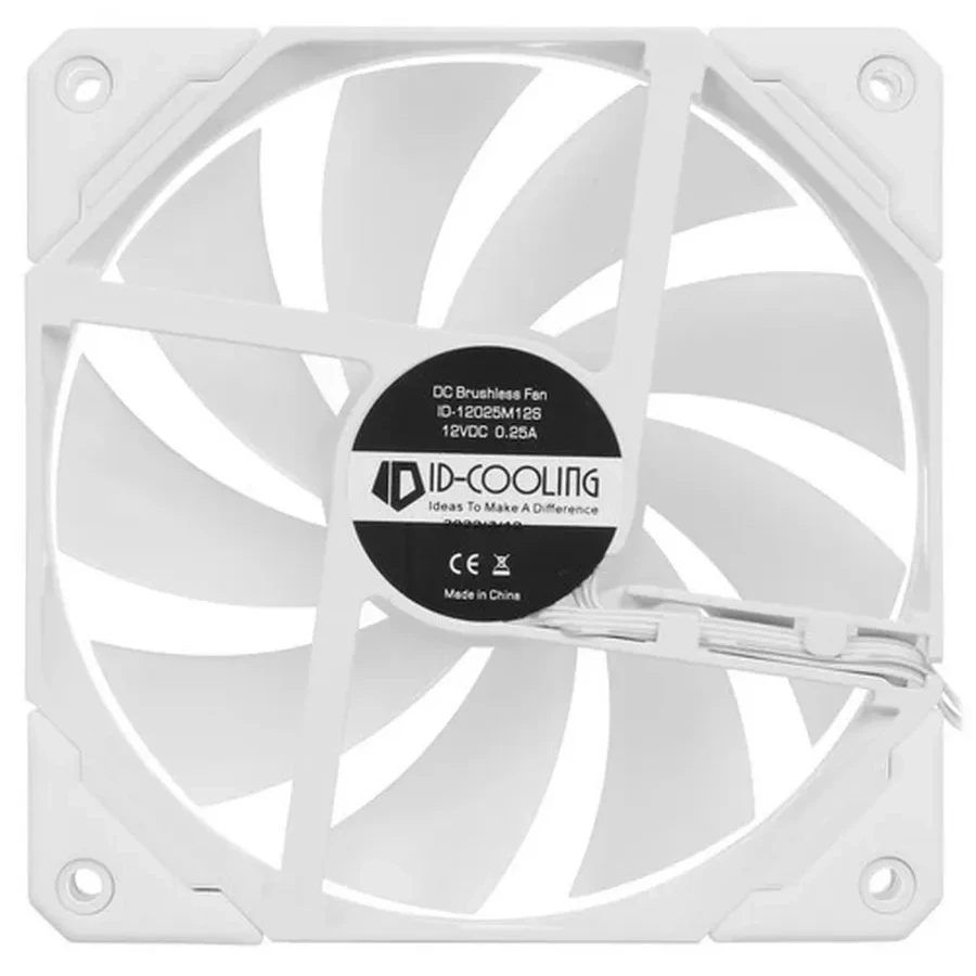 Вентилятор для корпуса ID-COOLING TF-12025-ARGB-TRIO-SNOW — 3