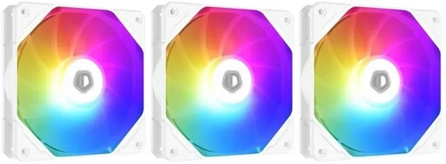 Вентилятор для корпуса ID-COOLING TF-12025-PRO-ARGB TRIO WHITE