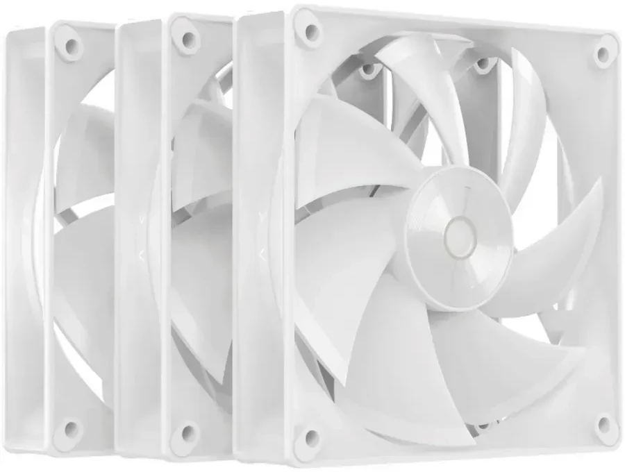 Вентилятор корпуса Ocypus Delta F12, 3x120mm, белый