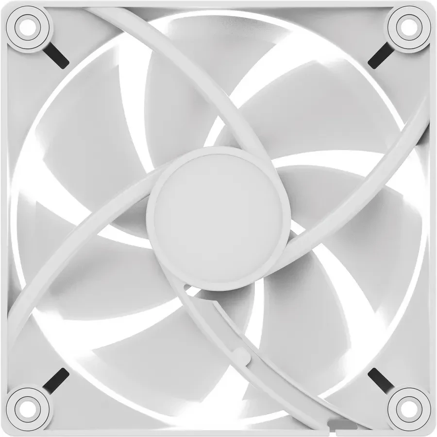 Вентилятор корпуса Ocypus Delta F12, 3x120mm, белый — 3