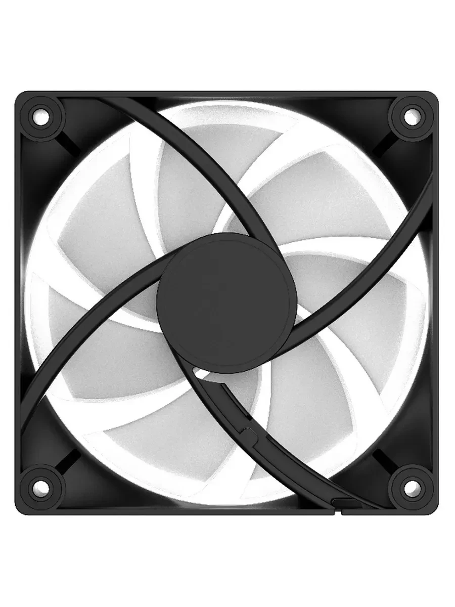 Вентилятор корпуса Ocypus Delta F12 BK, 3x120mm, черный — 3