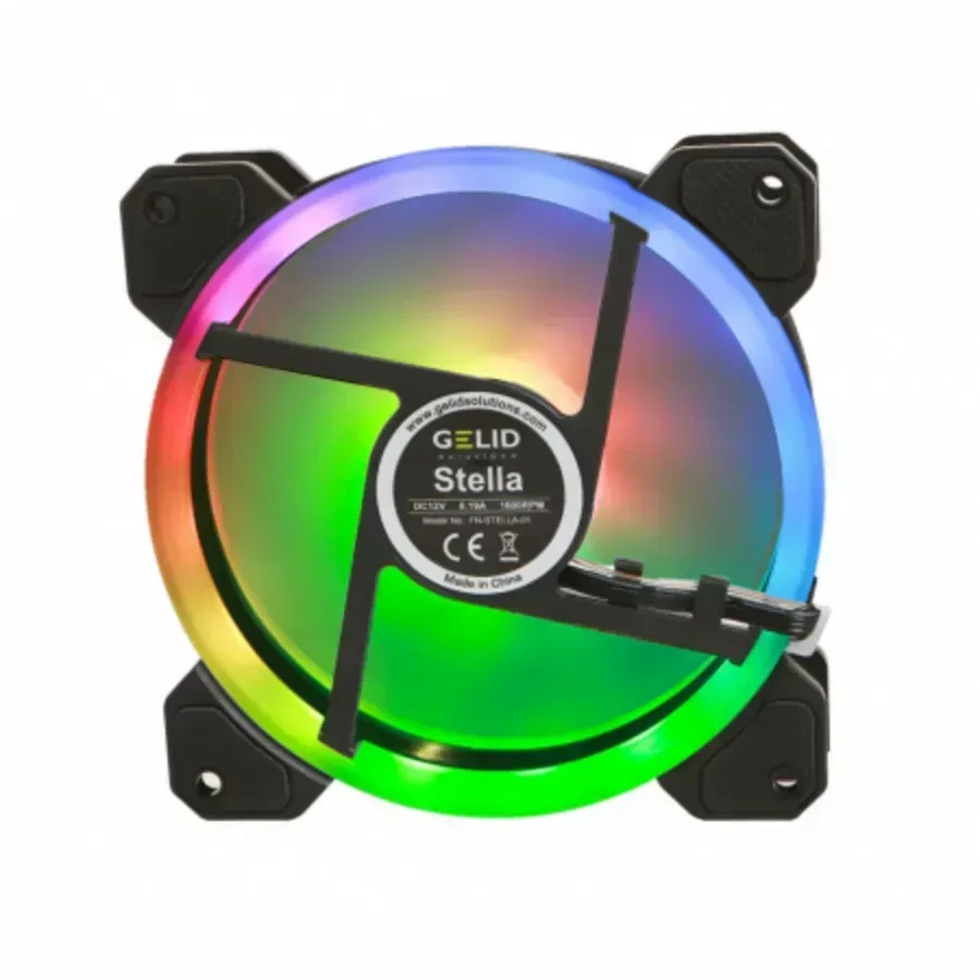 Вентилятор корпуса GELID STELLA ARGB, 120mm, 500-1600rpm — 2